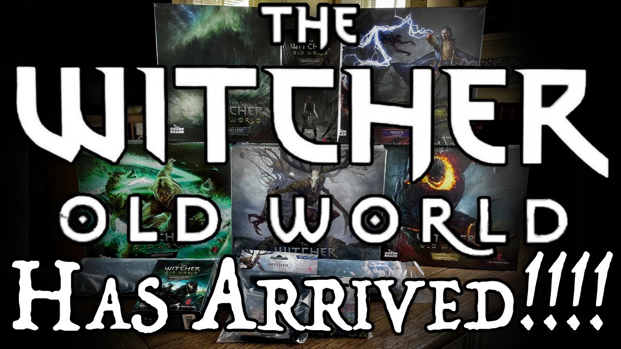 MY EXCITEMENT CAN NOT BE CONTAINED!!!! (Witcher Old World Unboxing)