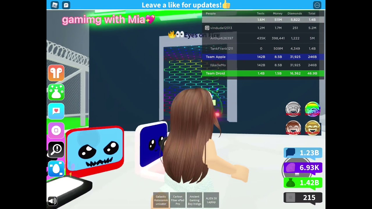 The code for the computer in the space building (Texting Simulator￼)￼