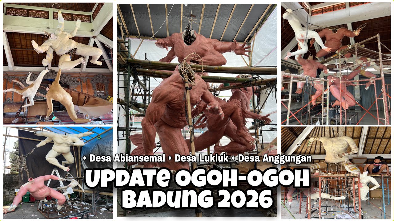 Keliling Desa Lukluk Anggungan Dan Abiansemal Melihat Progres Ogoh Ogoh 2026