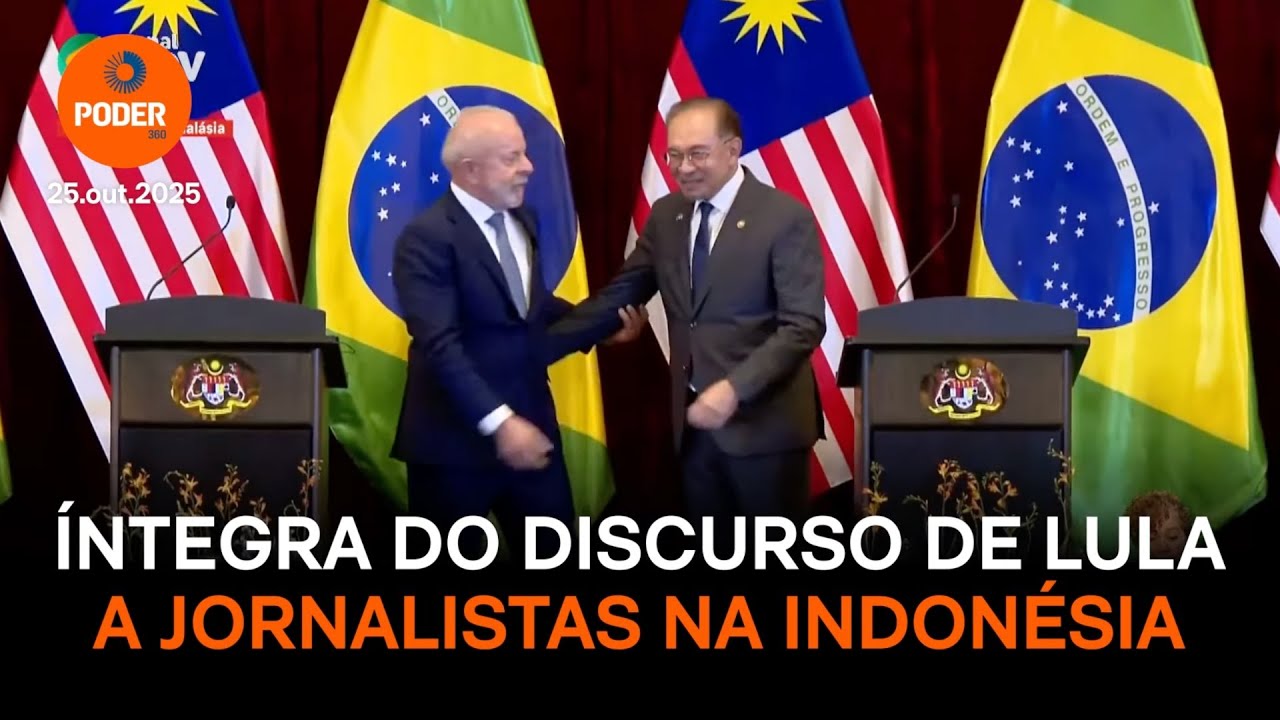 Assista ao discurso de Lula a jornalistas na Mal&aacute;sia