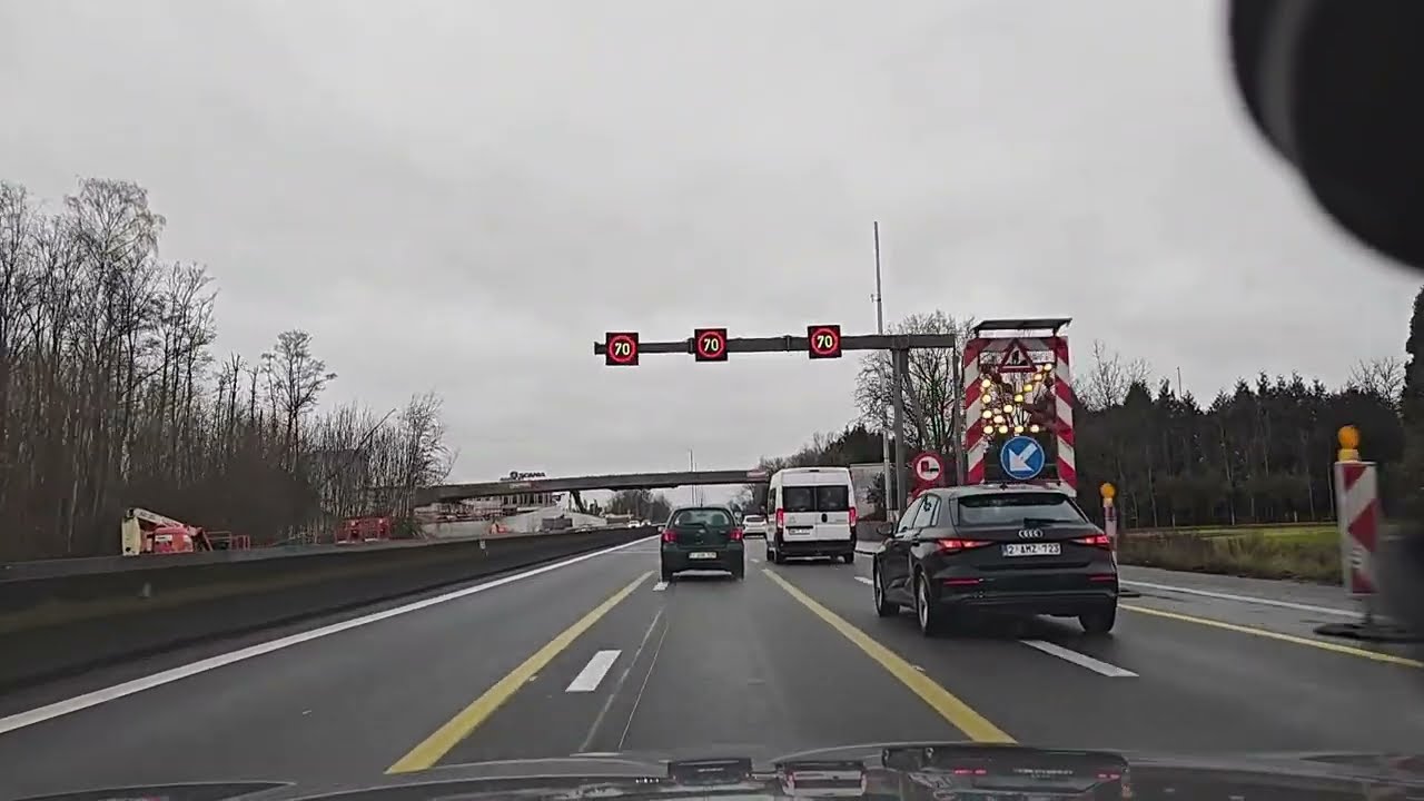E40 E19 Drive Belgium