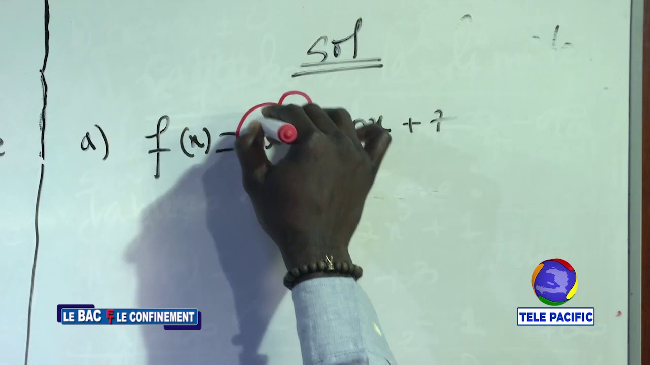 MATH: La dérivée première des fonctions avec Prof. JUDE DELIA [Le Bac Et Le Confinement]