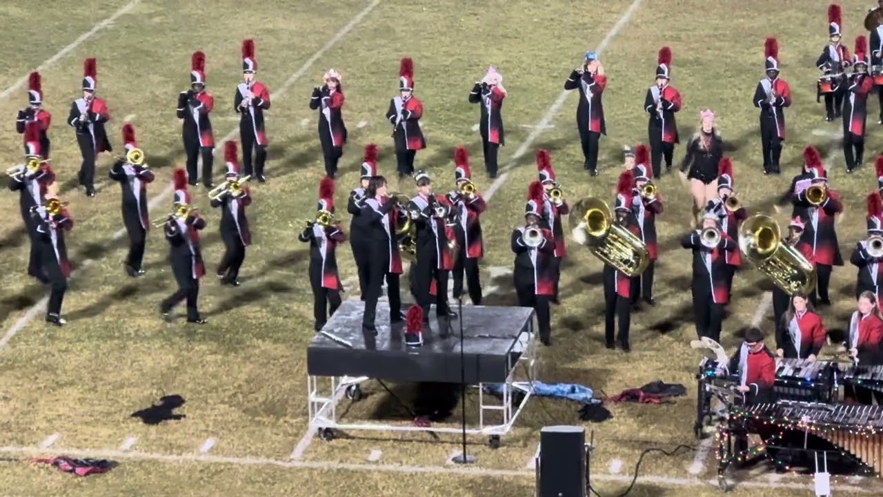 Senior Night (11/1/2024) Weaver High School Marching Band-Groove