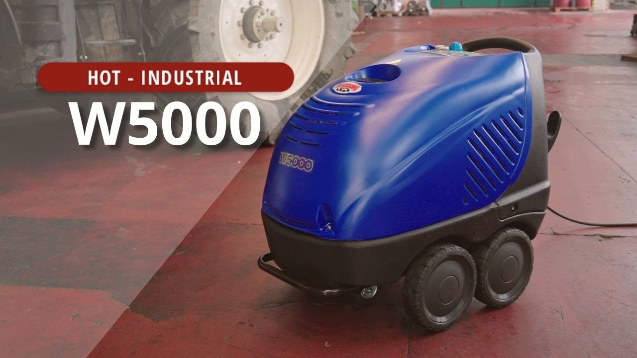 MAZZONI W5000 - Hot water high pressure washer