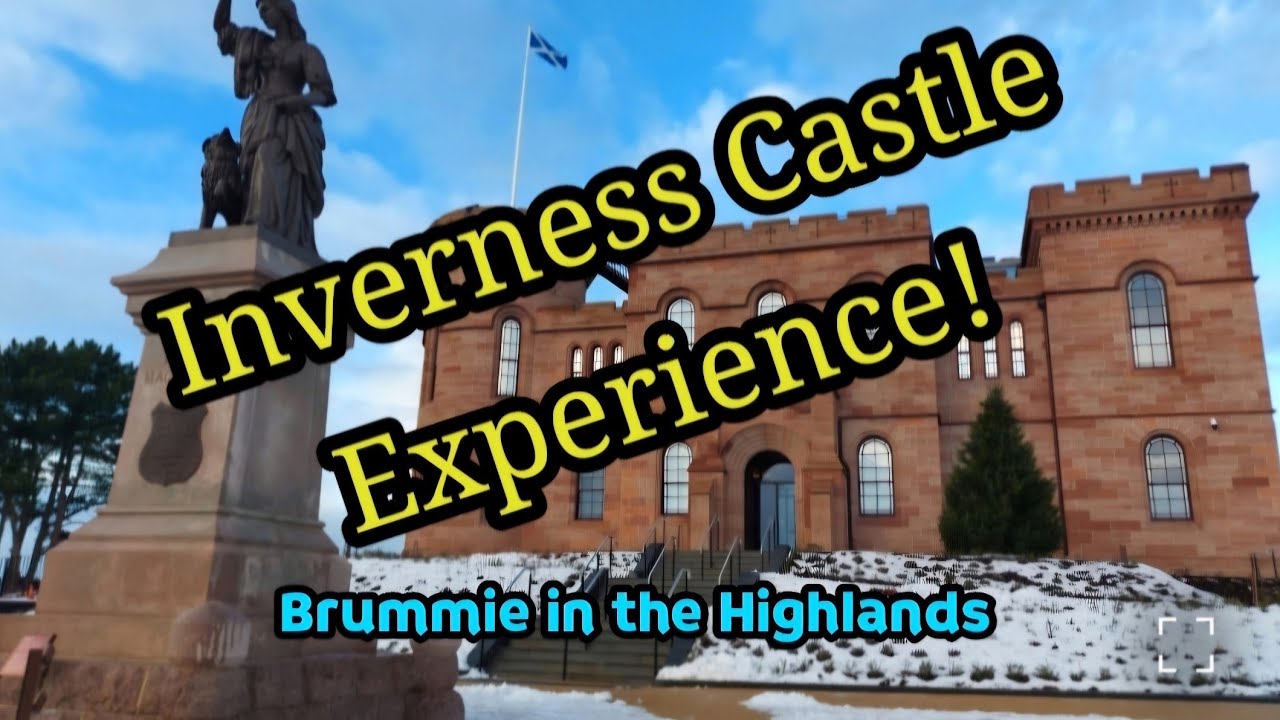 Walk with me through the INVERNESS CASTLE EXPERIENCE!