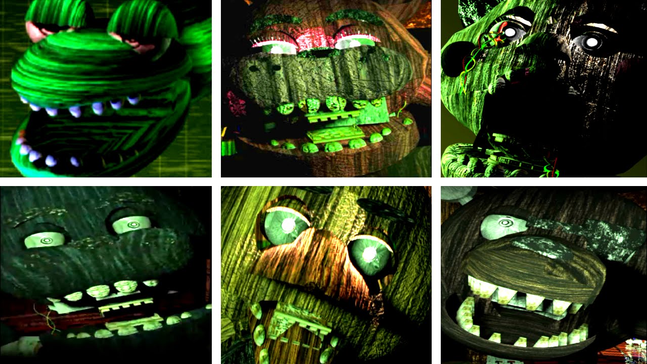The Return To Freddy's 3 ALL JUMPSCARES