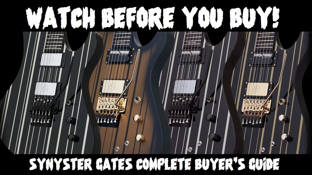 ВНИМАНИЕ! Не покупайте гитару Schecter Synyster Gates, пока не посмотрите это видео!