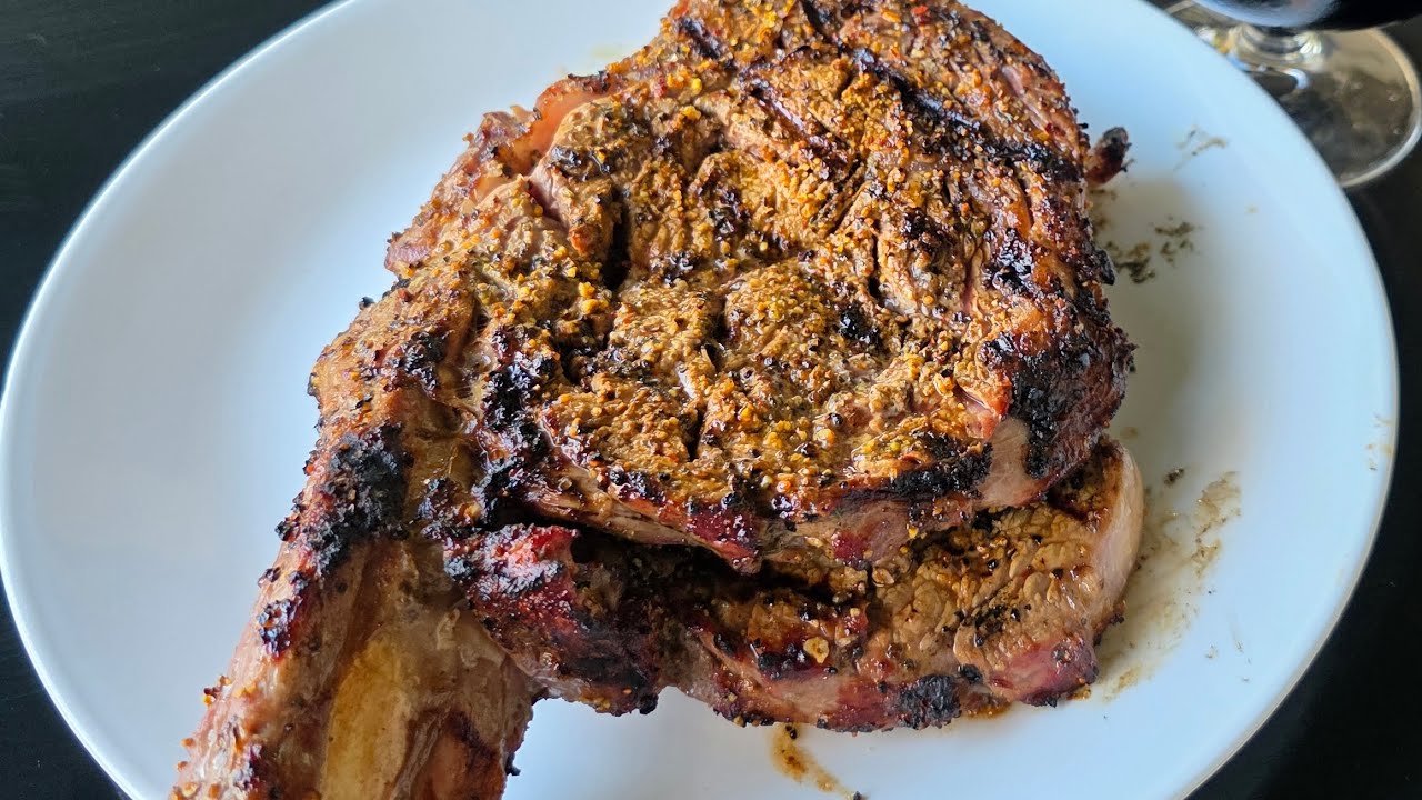Best T-Bone I've ever made. BUTTERFLY method. #steak #BBQ #bbqsteak 