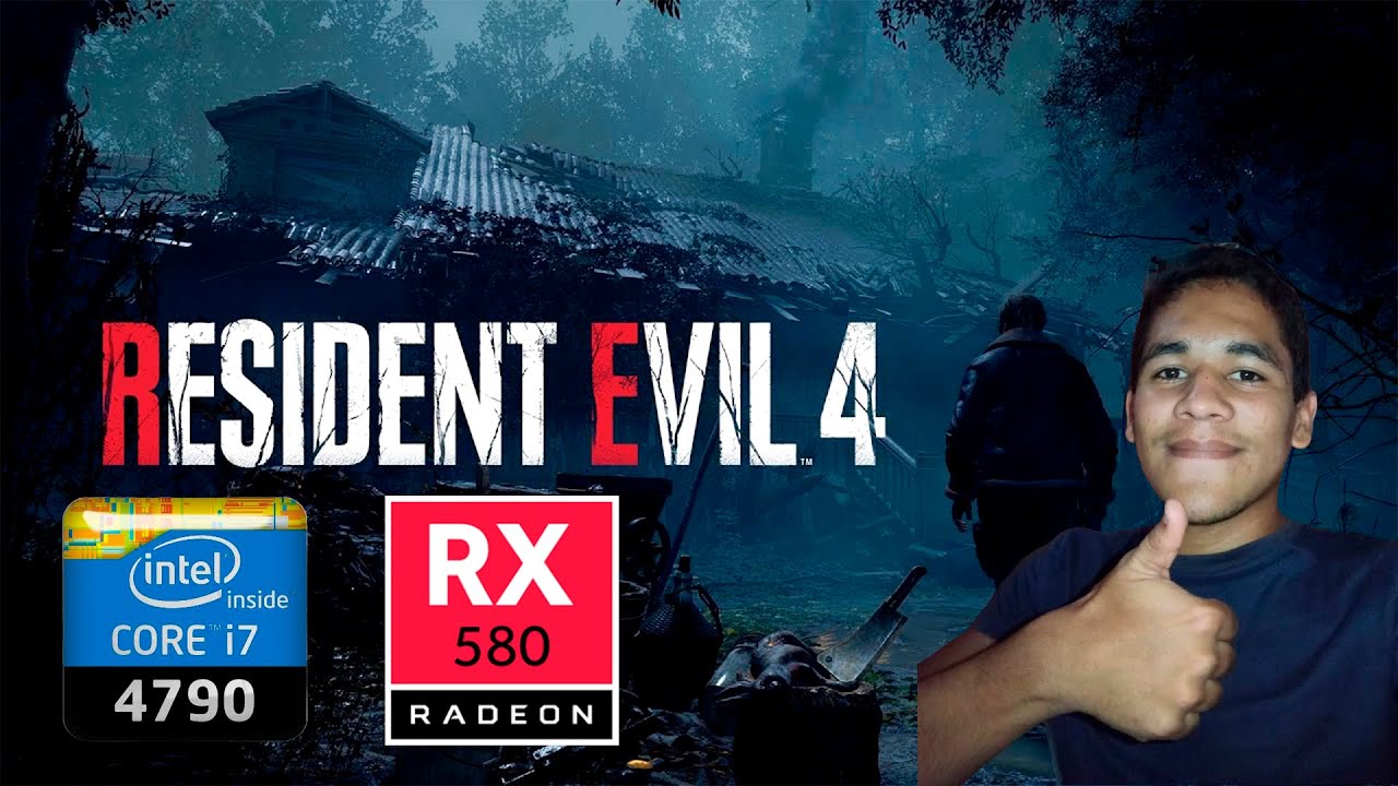✅ASI CORRE RESIDENT EVIL 4 REMAKE i7 4790 y RX 580 8GB✅