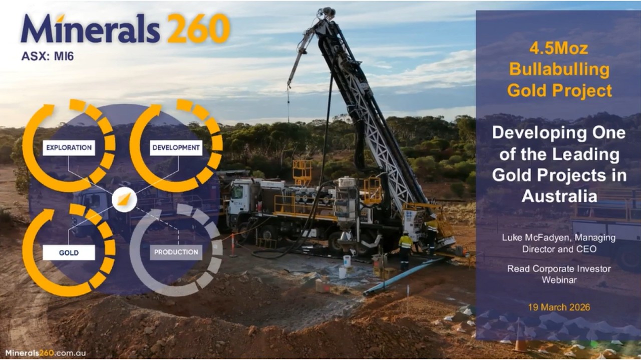 Investor Webinar - Minerals 260 (ASX:MI6)