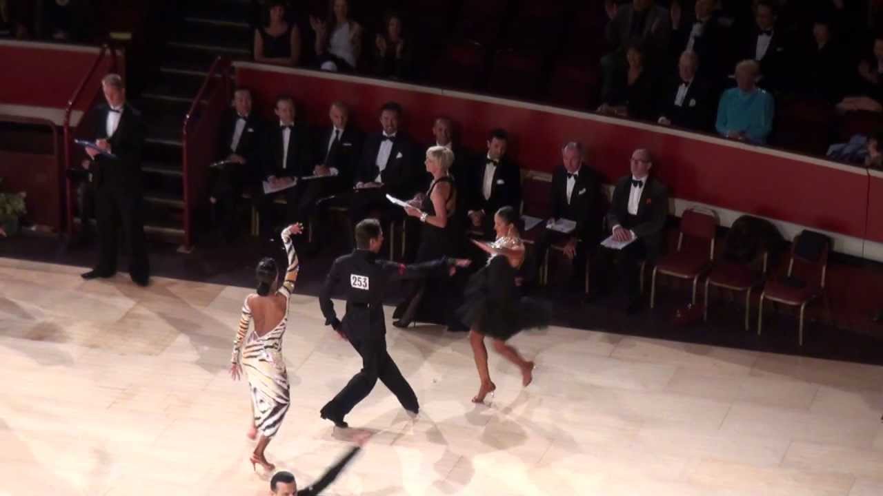 2012 International Championships Amateur Latin Kirill Evira Cha cha