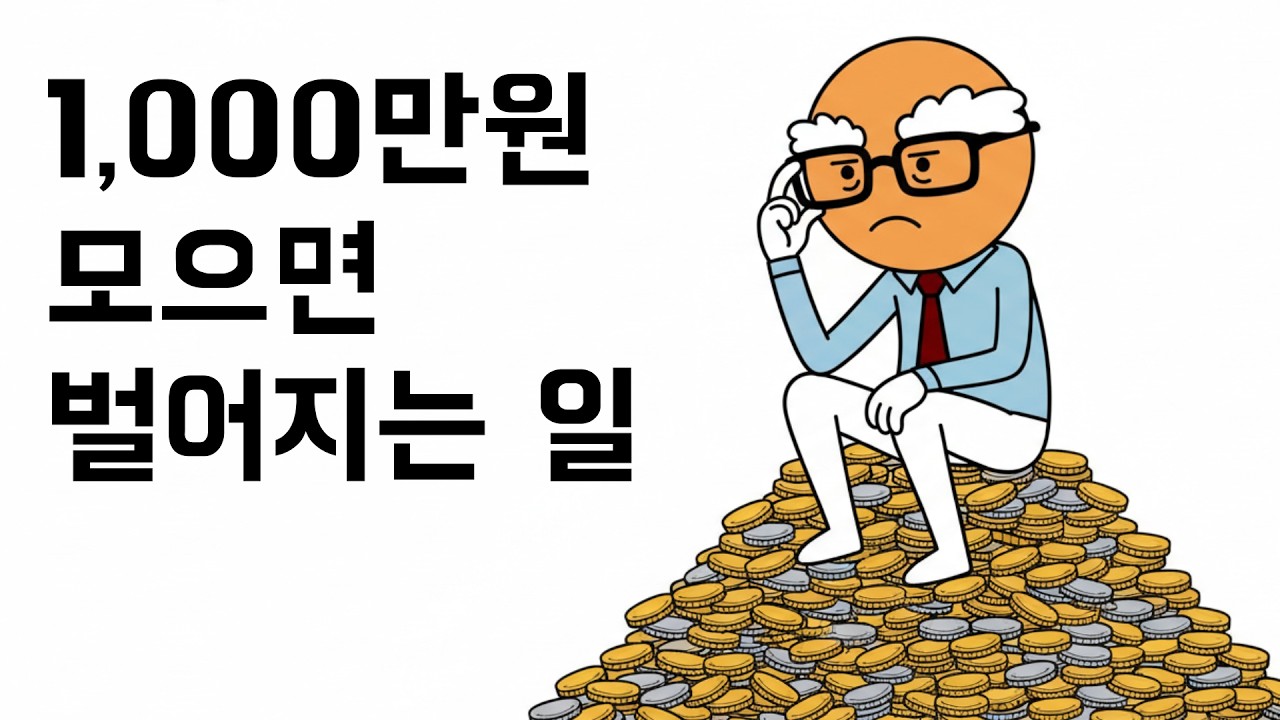 1,000만원 모으면 벌어지는 일