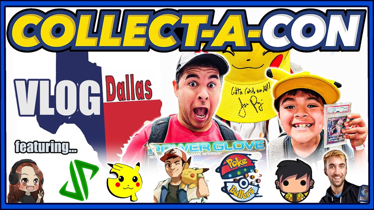Вспомните наш грандиозный опыт Collect-A-Con в Далласе и Форт-Уэрте! | VLOG