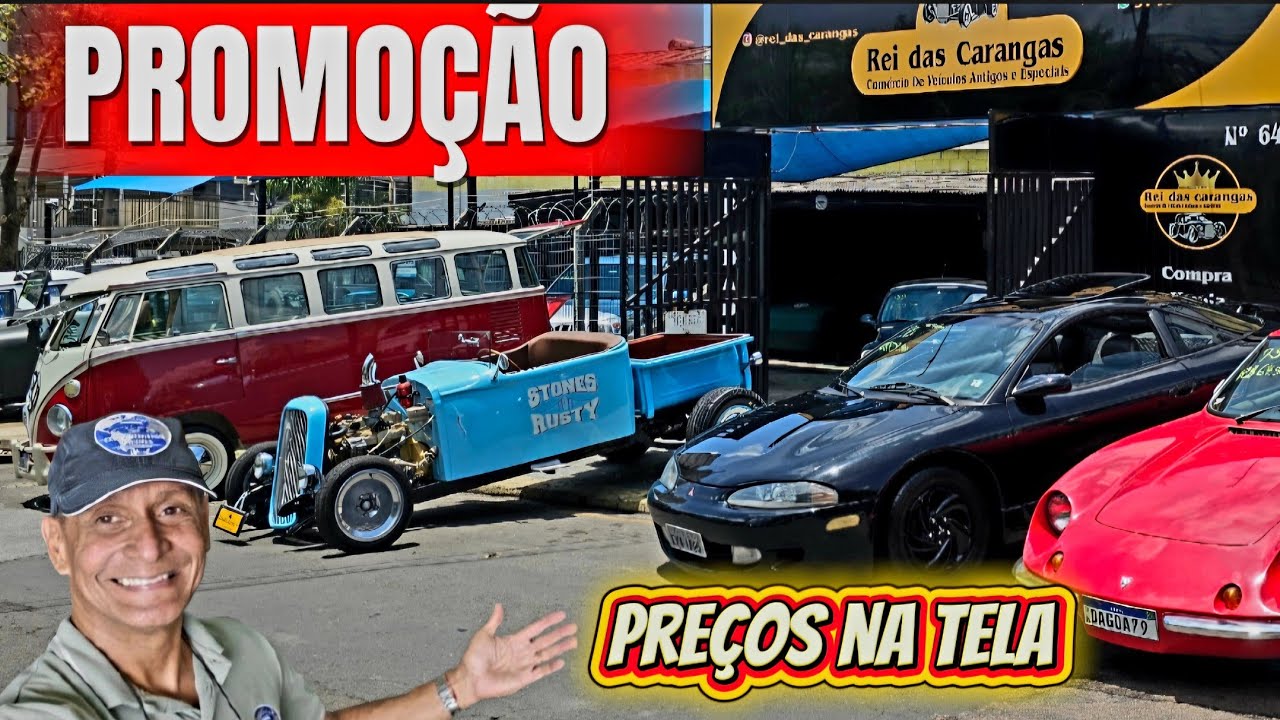 TUDO À VENDA! 18 Carros Antigos e Motocicleta XL. #carrosantigos #carrosavenda #vendadecarro