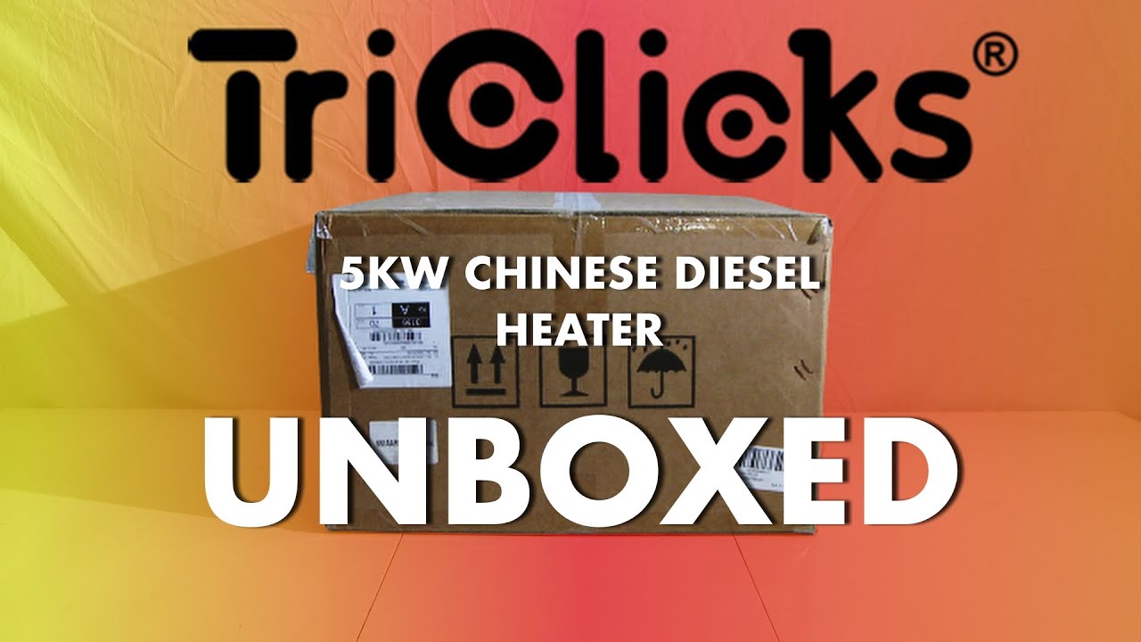 Triclicks 5KW Aluminium Body Chinese Diesel Heater Unboxing