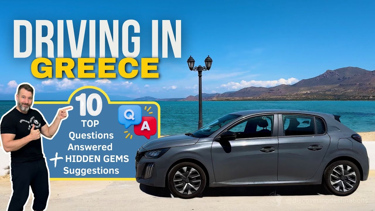 DRIVING IN GREECE - ROAD TRIP 2024 🚘 🇬🇷 FAQs Answered: Tips & Hidden Gems from Our 25-Day Greece