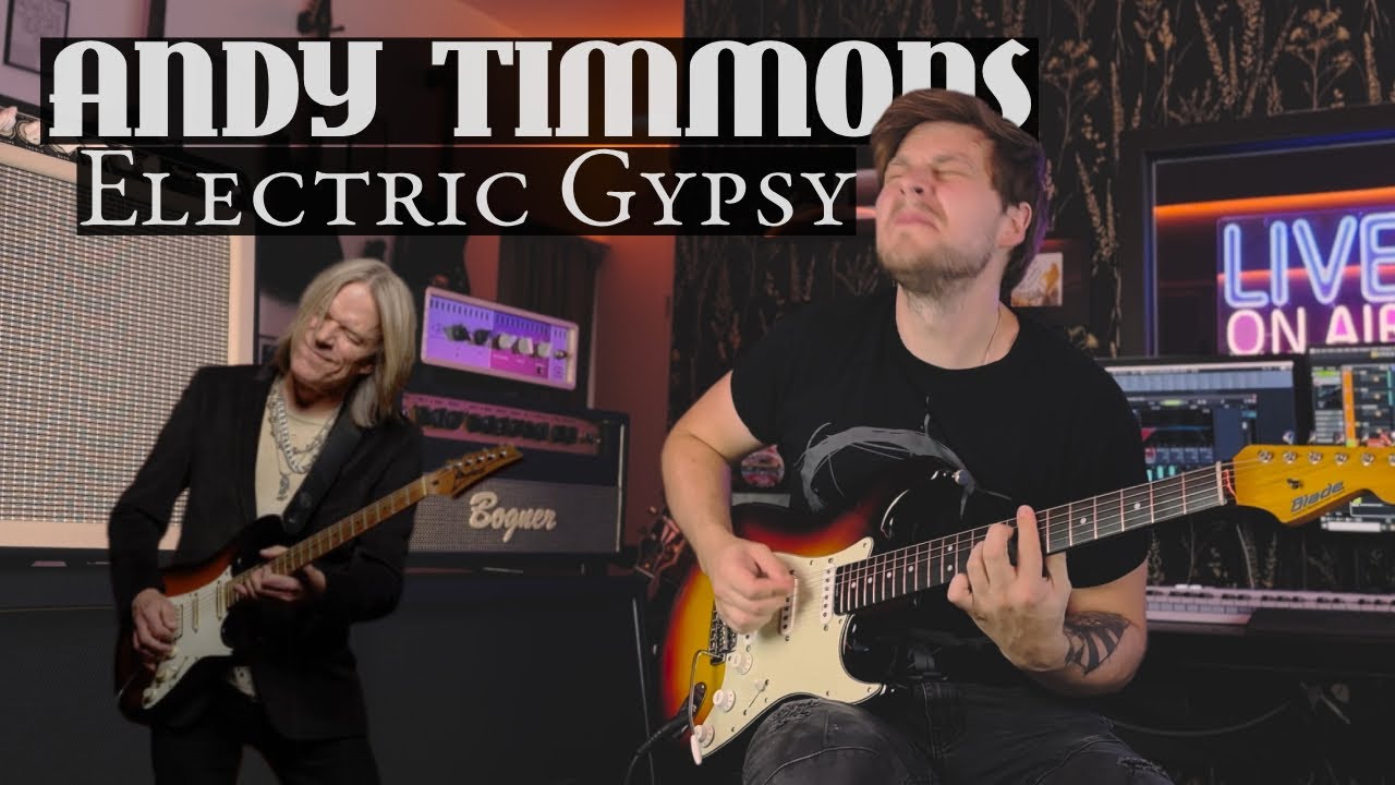 Andy Timmons - Electric Gypsy (Cover/Improv by Matevz Spegel Staher) #guitarcover