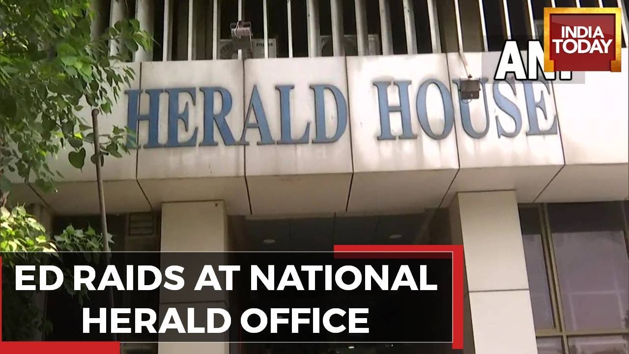 National Herald Case: After Sonia Gandhi & Rahul Grilling, ED Raids National Herald Office In Delhi
