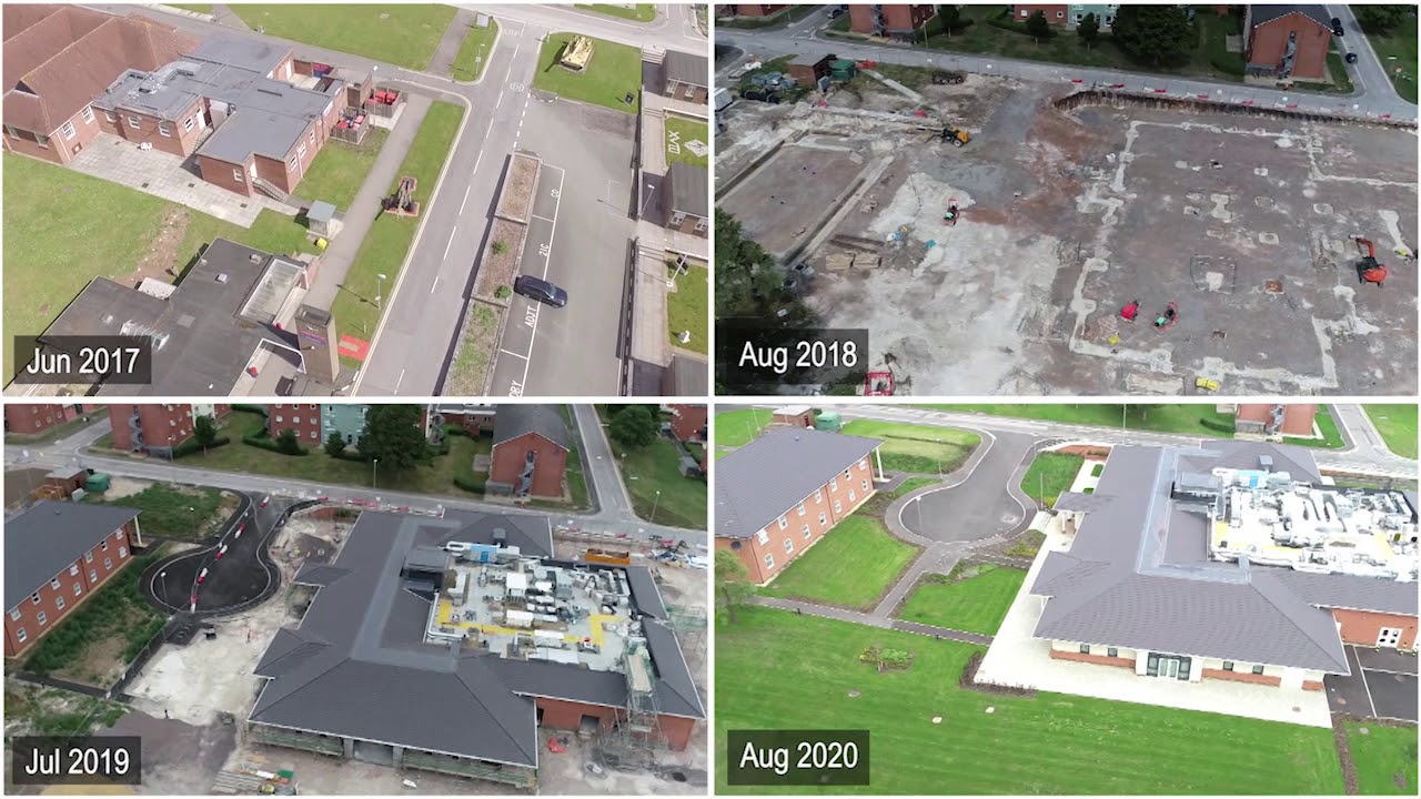 Drone Construction Progress Video
