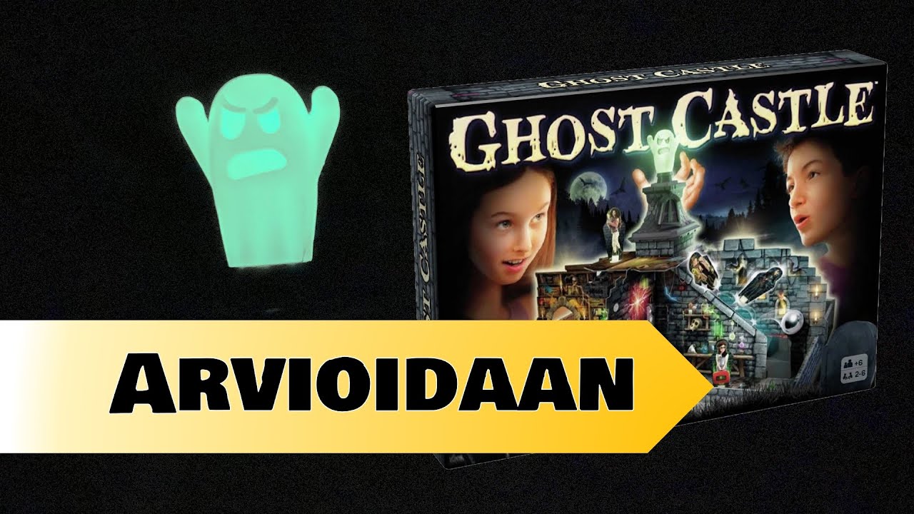 Ghost Castle Kummituslinna lastenpeli | Lautapelin esittely, s&auml;&auml;nn&ouml;t ja arviointi - Alga