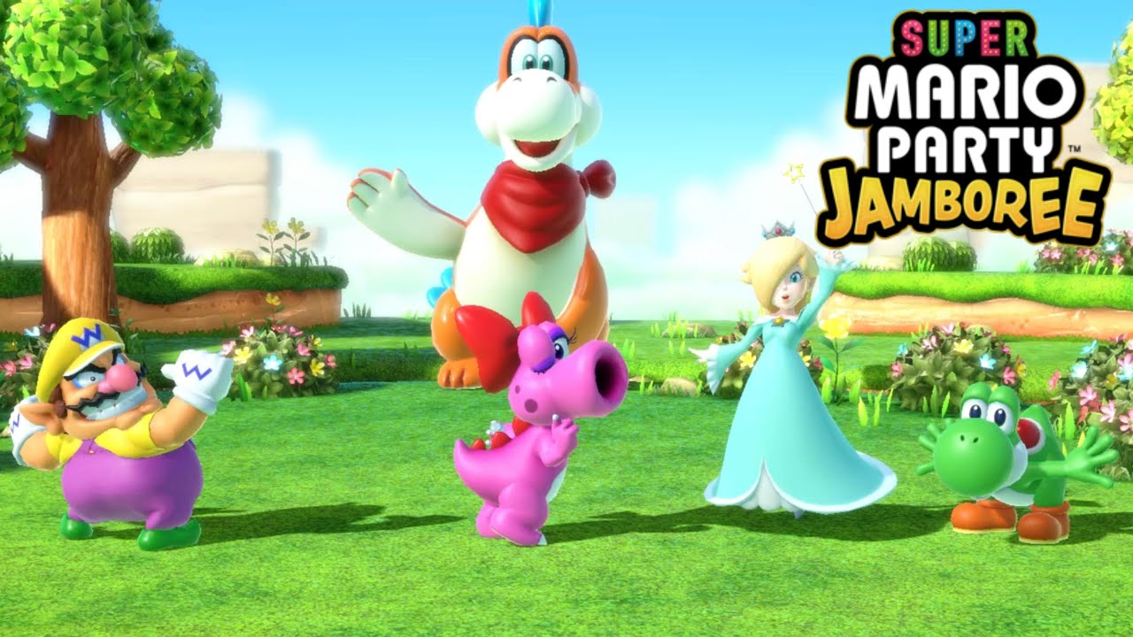 Super Mario Party Jamboree: Roll'em Raceway | Rosalina Gameplay
