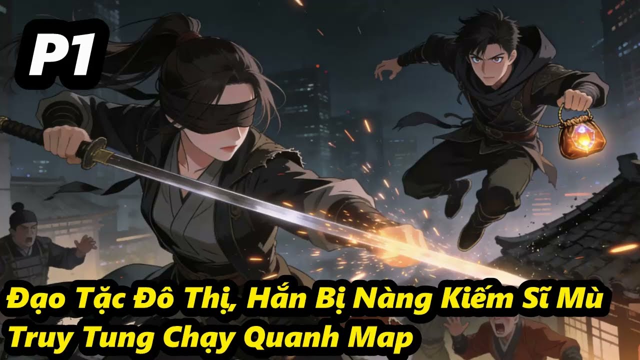 P1 - Đạo Tặc Đô Thị, Hắn Bị Nàng Kiếm Sĩ Mù Truy Tung Chạy Quanh Map