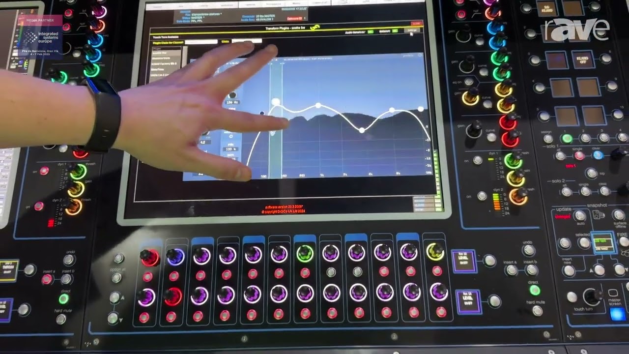 ISE 2025: DiGiCo представляет консоль Quantum338 с интеграцией движка преобразования звука Фурье