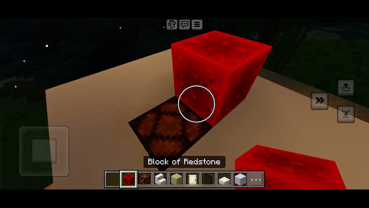 Minecraft: building a castle in the forest