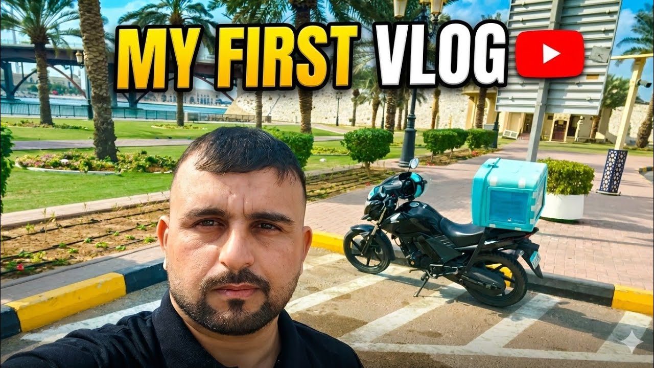 My First Vlog || My First moto Vlog || UAE Delivery Rider 2026