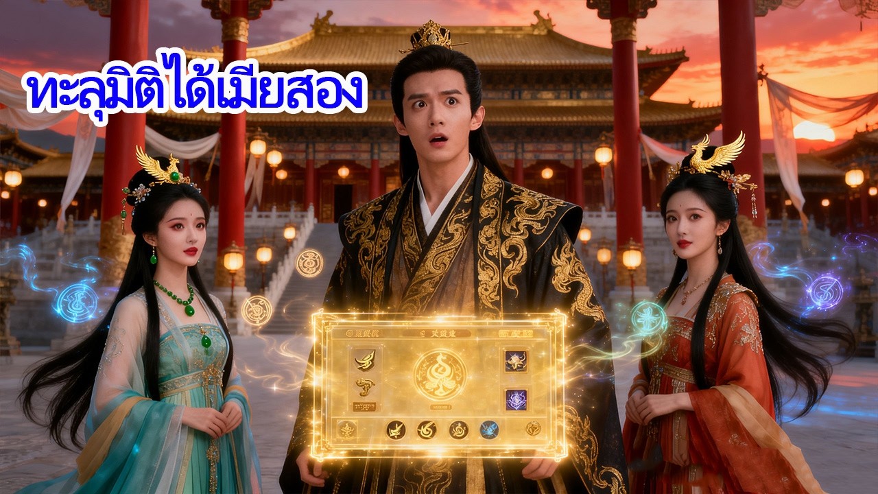 ชายหนุ่มทะลุมิติได้ระบบปริศนา แถมยังแต่งกับเจ้าหญิงงามสองคน