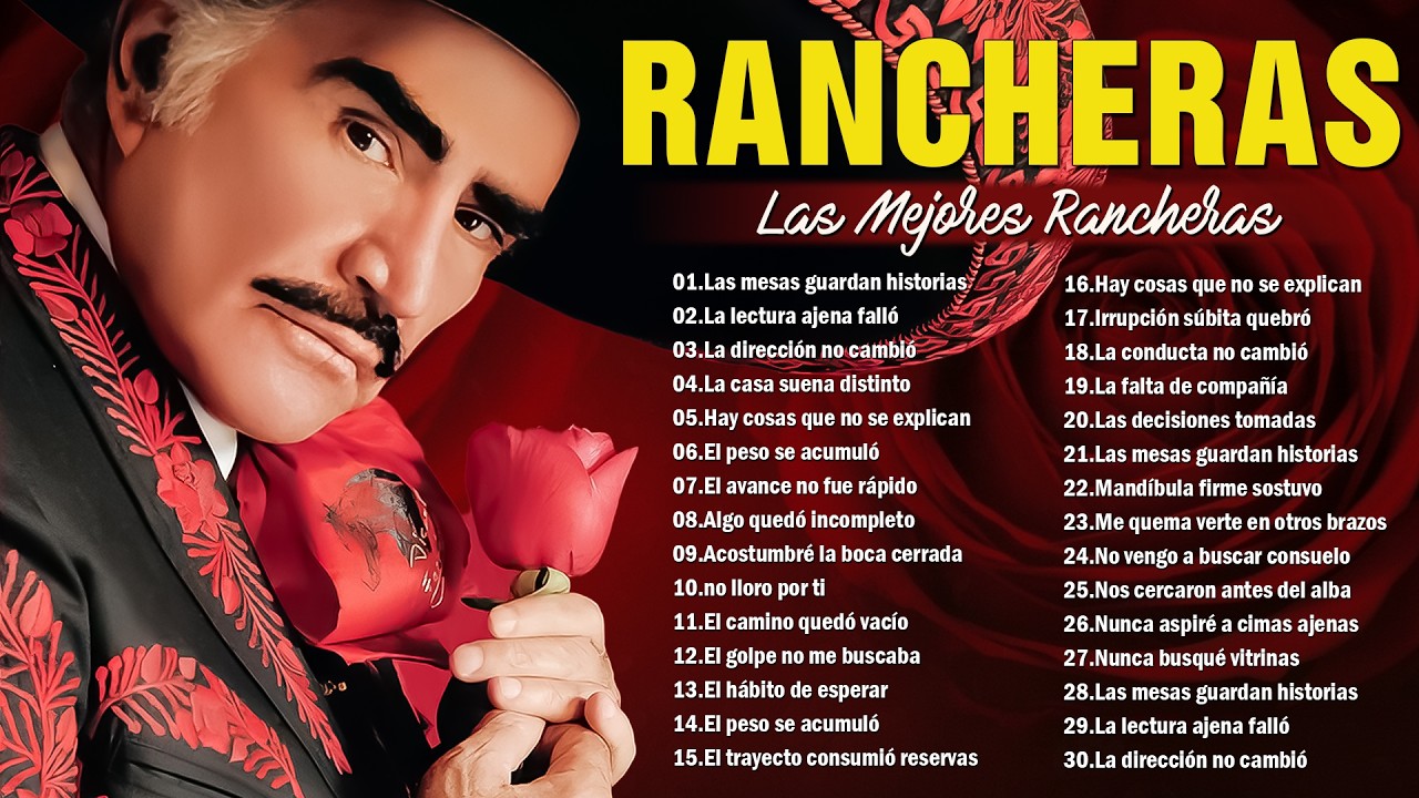 VICENTE FERNÁNDEZ, ANTONIO AGUILAR – GRANDES ÉXITOS RANCHEROS DE TODOS LOS TIEMPOS