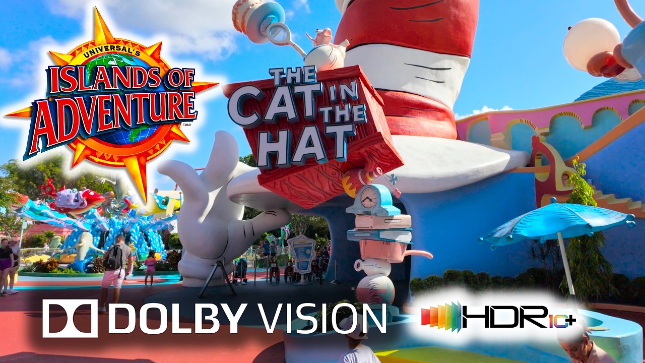 Ride Cat in The Hat at Islands of Adventure Florida Universal