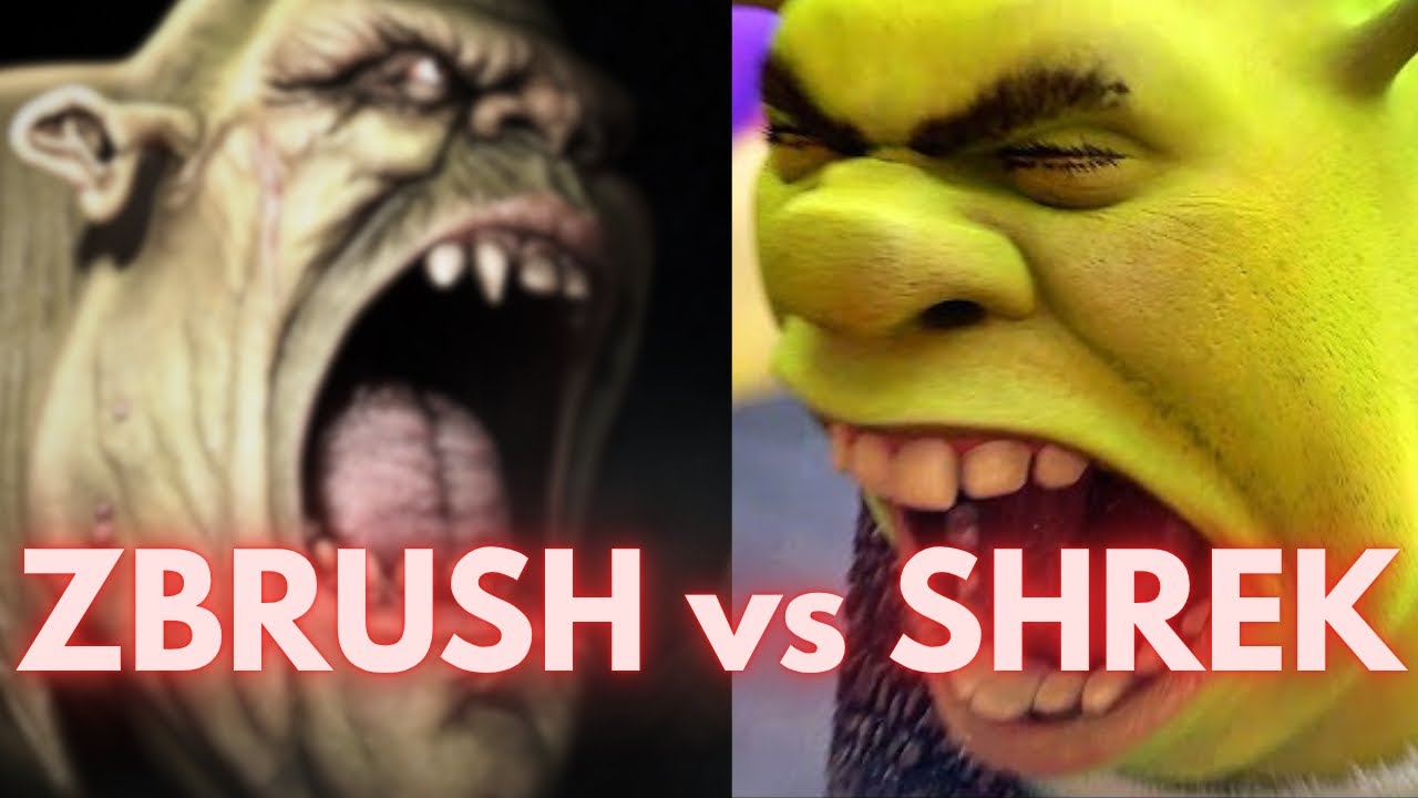 I Made SHREK Realistic with 3D… Zbrush and Blender Workflow