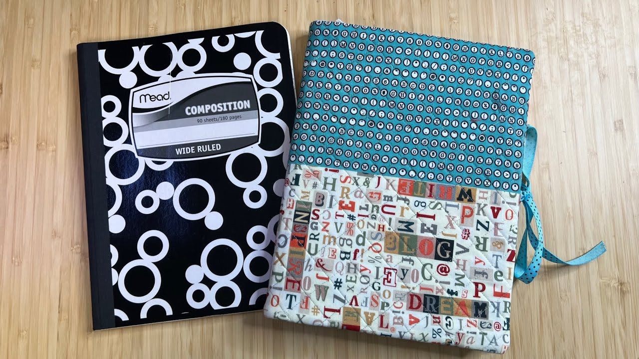 Make a quilt journal to keep track of your progress with your quilting projects and fun life events!