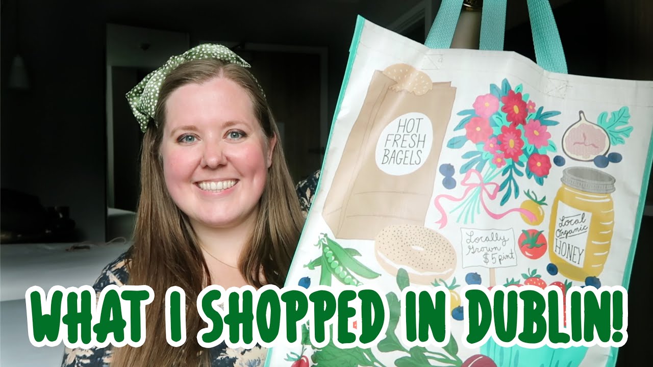 TRIP HAUL! What I shopped in Dublin- books from THE WORKS, Hodges Figgis, Avoca, Kate Spade, TK Maxx
