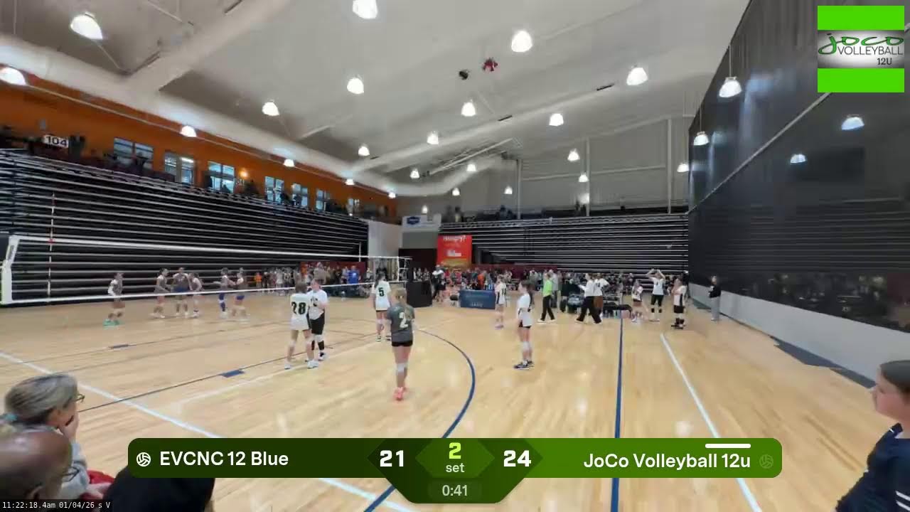 JoCo Volleyball 12u vs. EVCNC 12 Blue (2026.01.04)