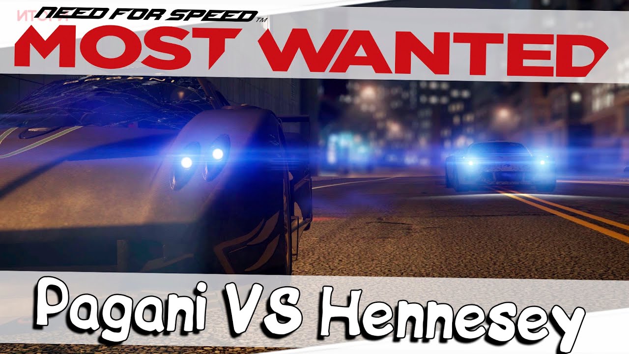 Need For Speed Most Wanted 2012┃PAGANI ZONDA VS HENNESEY VENOM┃#33