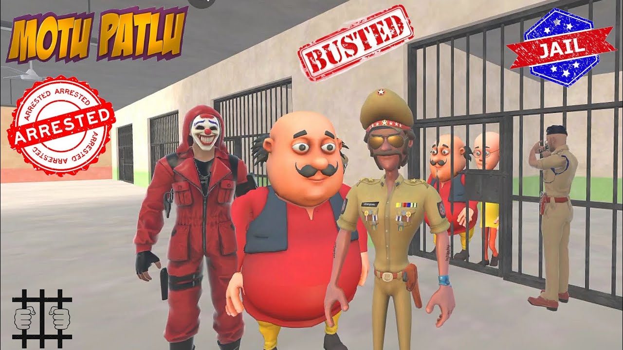 Motu Patlu হলো ARREST 😱 In Indian Theft Auto Simulator | NEW update 🤑#indiantheftautogame