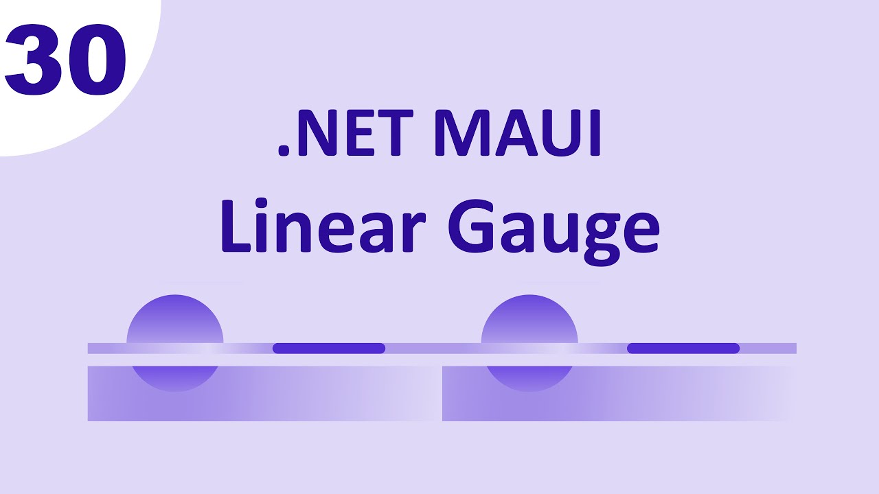 MAUI - Syncfusion : Data Visualization : Linear Gauge Control