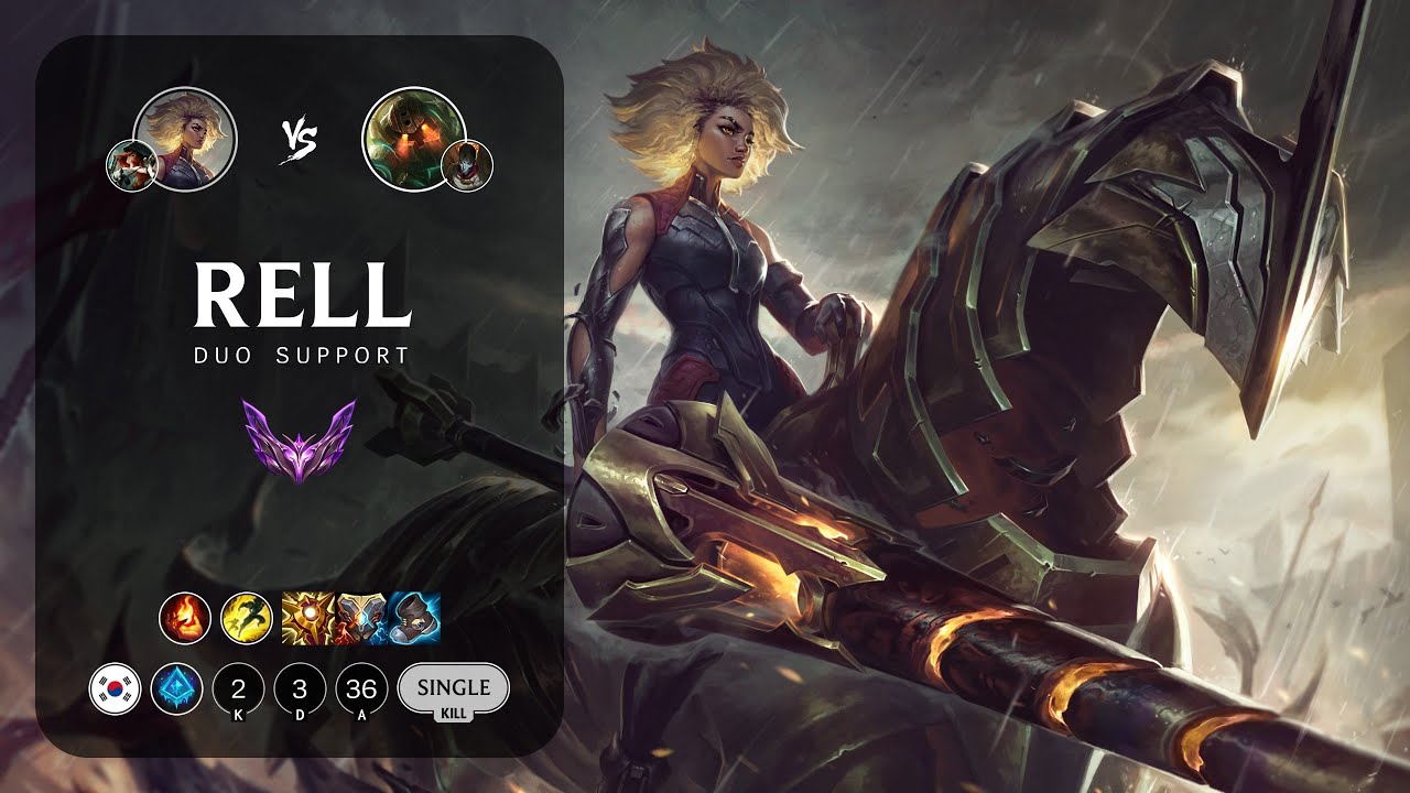 Rell Support vs Nautilus - KR Master Patch 14.2