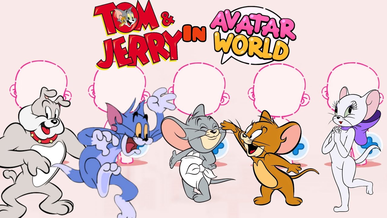 How To Make Tom and Jerry 🐱🐭 in Avatar World!!! #avatarworld #tomandjerry #videos