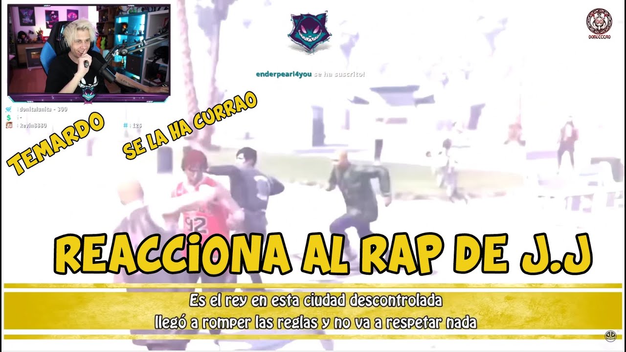 RUBIUS REACCIONA AL RAP DE J.J. CREADO POR MI YEYEYEYEYEYE 🤓