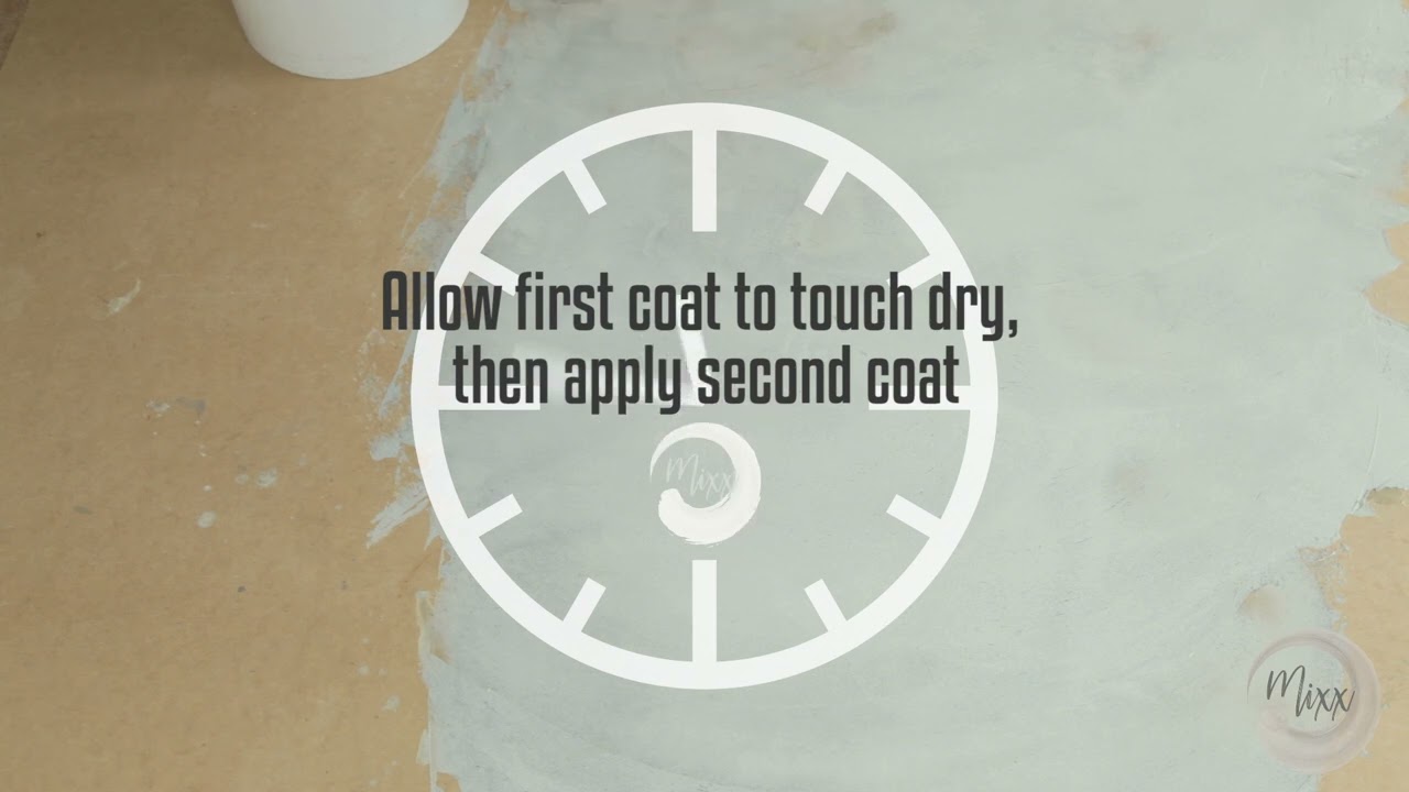 How to trowel Mixx floor coatings