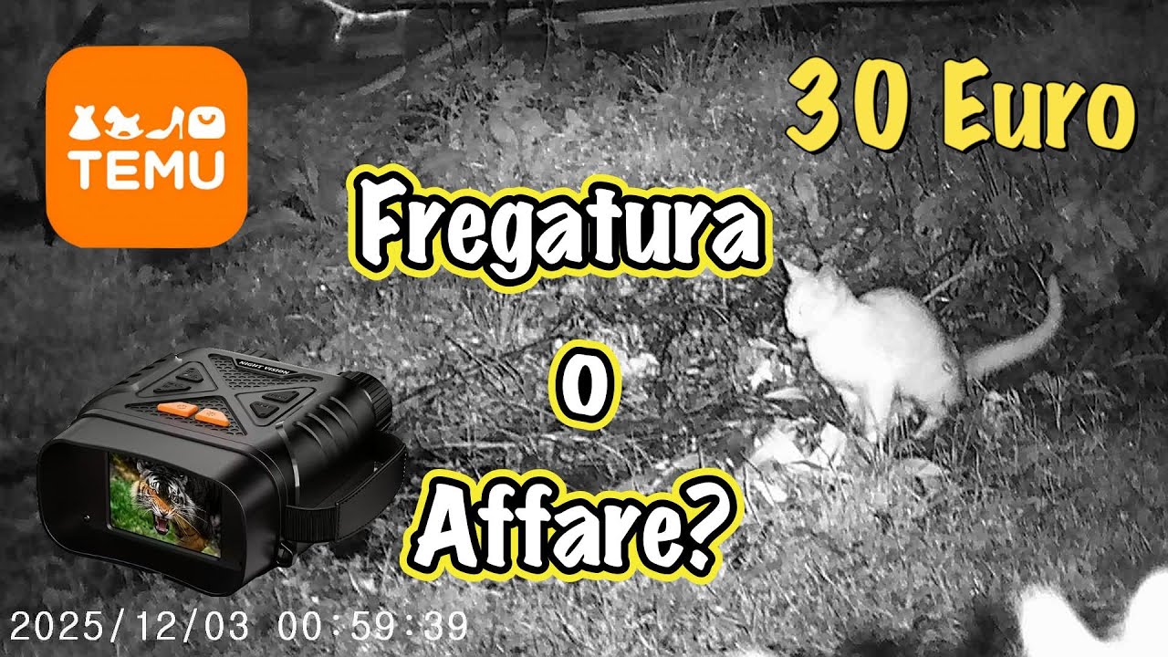 Visore Notturno a 30&euro; su TEMU. Vale veramente la pena?