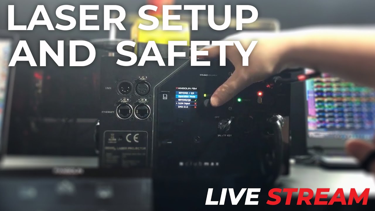 Laser Setup & Safety Basics | Pangolin Live Stream #003