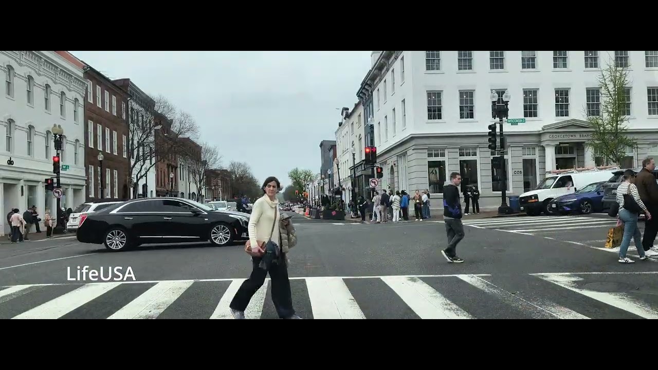 DC Dashcam Tour | Washington Circle to Reservoir Road