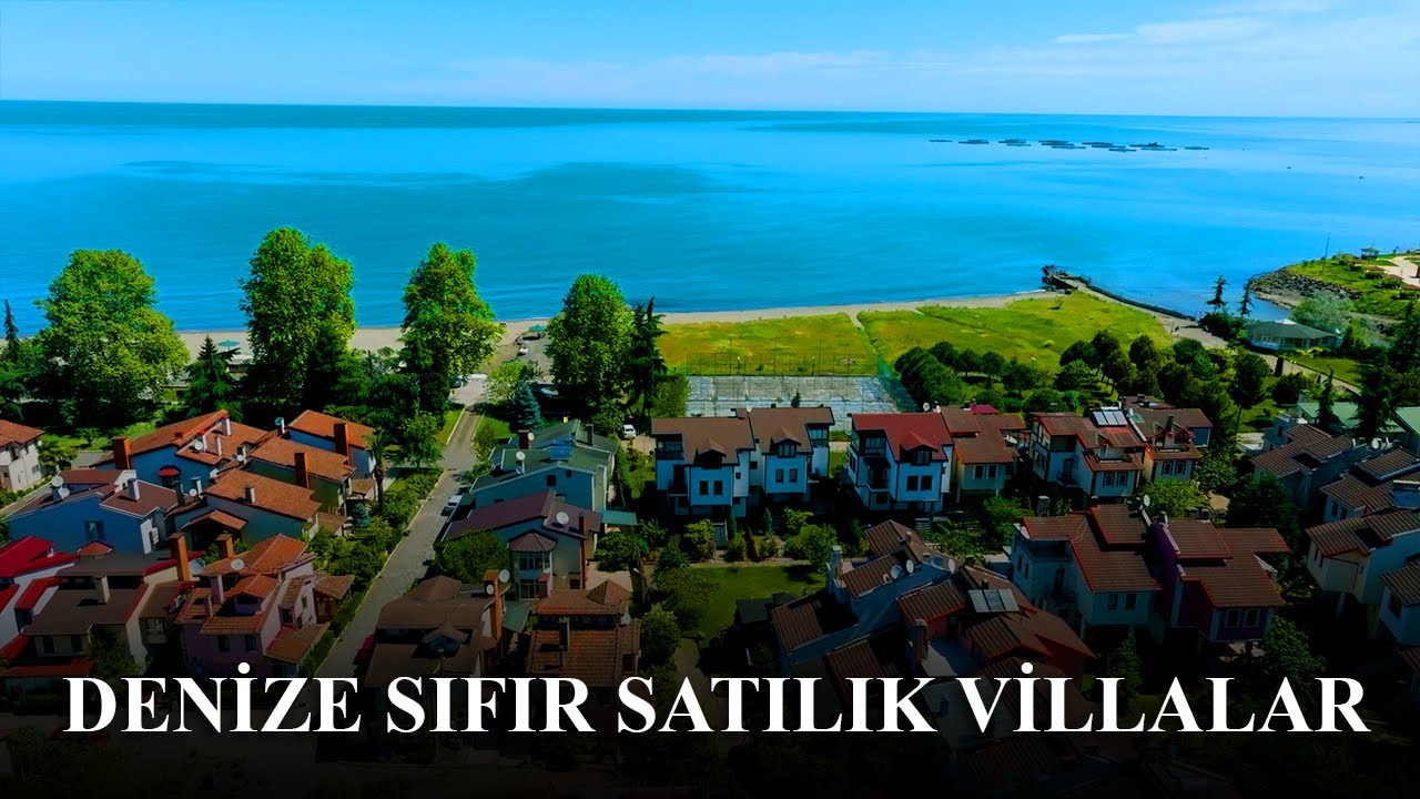 TRABZON SATILIK VİLLA | YOMRA KAŞÜSTÜ'NDE 4+2 SATILIK DENİZE SIFIR VİLLALAR