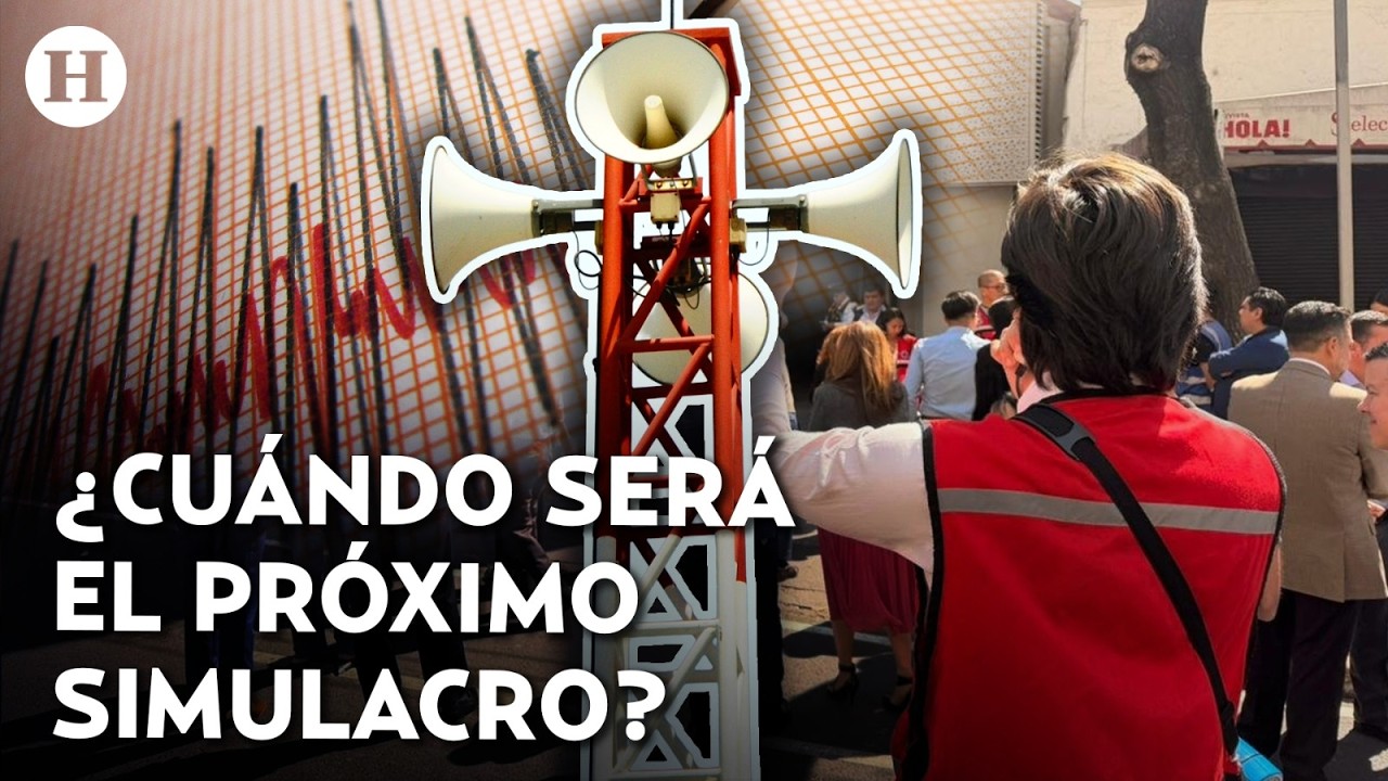 ¡Sonará alerta sísmica en fin de semana! Estos serán los próximos simulacros nacionales en 2026