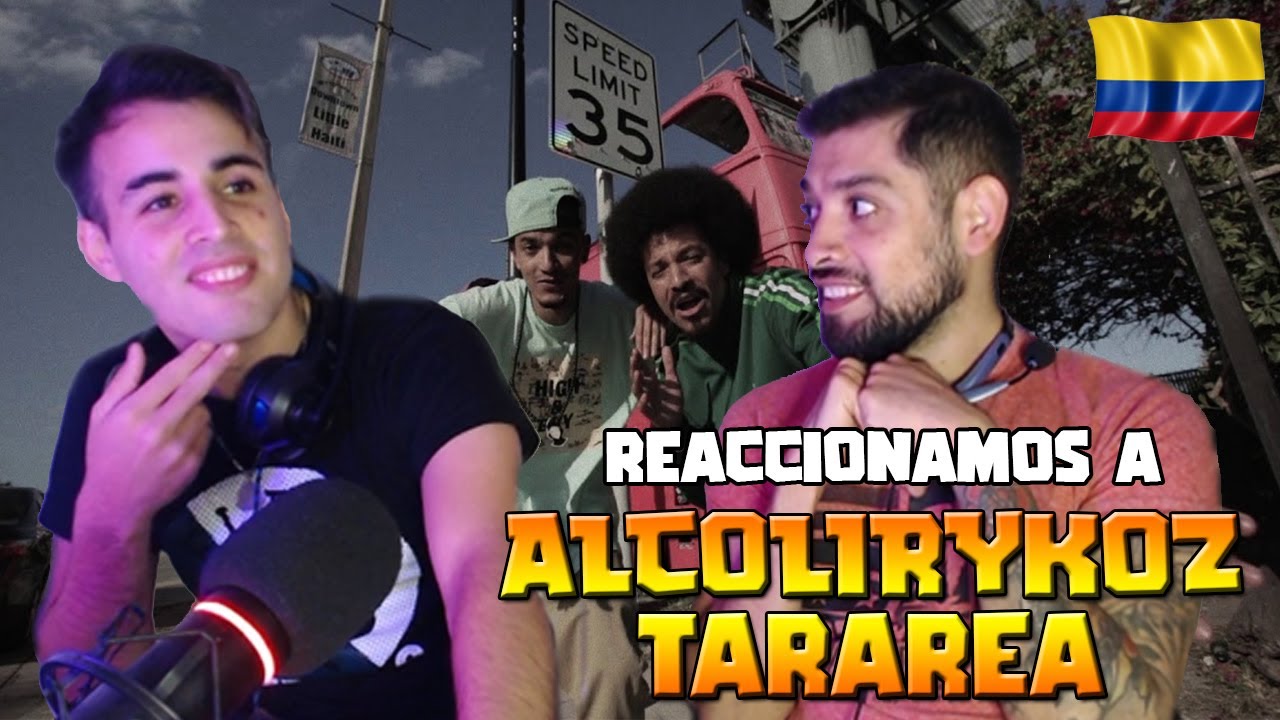 ¡NOS ENCANTA ESTA BANDA DEL RAP COLOMBIANO! REACCIÓN A ALCOLIRYKOZ - TARAREA | CBADOS
