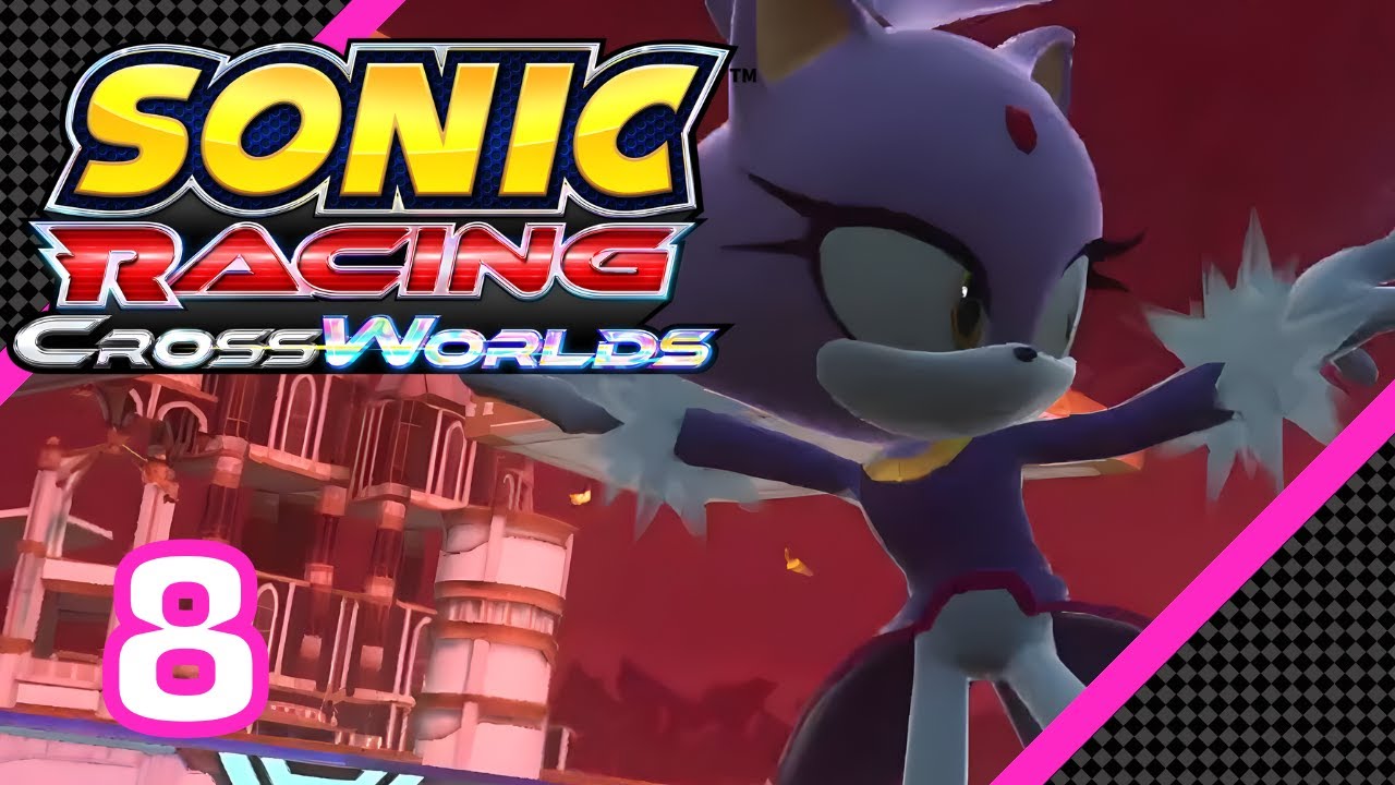 Sonic Racing: CrossWorlds - Secret Grand Prix with Blaze - Full Playthrough (8)